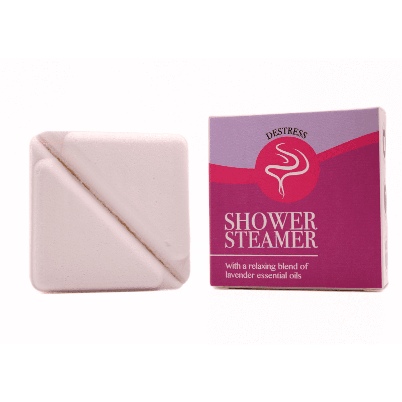Destress Lavender Shower Steamer Bath Bubble & Beyond 75g